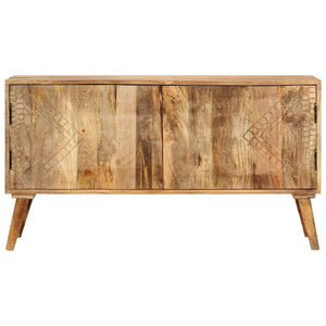 Credenza in Legno Massello di Mango 110x30x60 cm