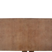 Tavolino da Caffè in Legno Massello di Abete 91x51x38cm Marrone cod mxl 12027