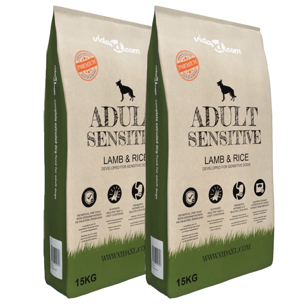 Cibo Secco Cani Premium Adult Sensitive Lamb & Rice 2pz 30kg 275192