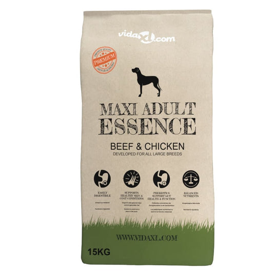 Cibo Premium Cani Maxi Adult Essence Beef & Chicken 2 pz 30kg 275193