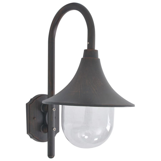 Lampada da Parete da Giardino E27 42 cm Alluminio Bronzo cod mxl 73341