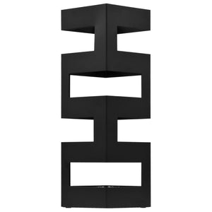 Porta Ombrelli Tetris in Acciaio Nero cod mxl 73064