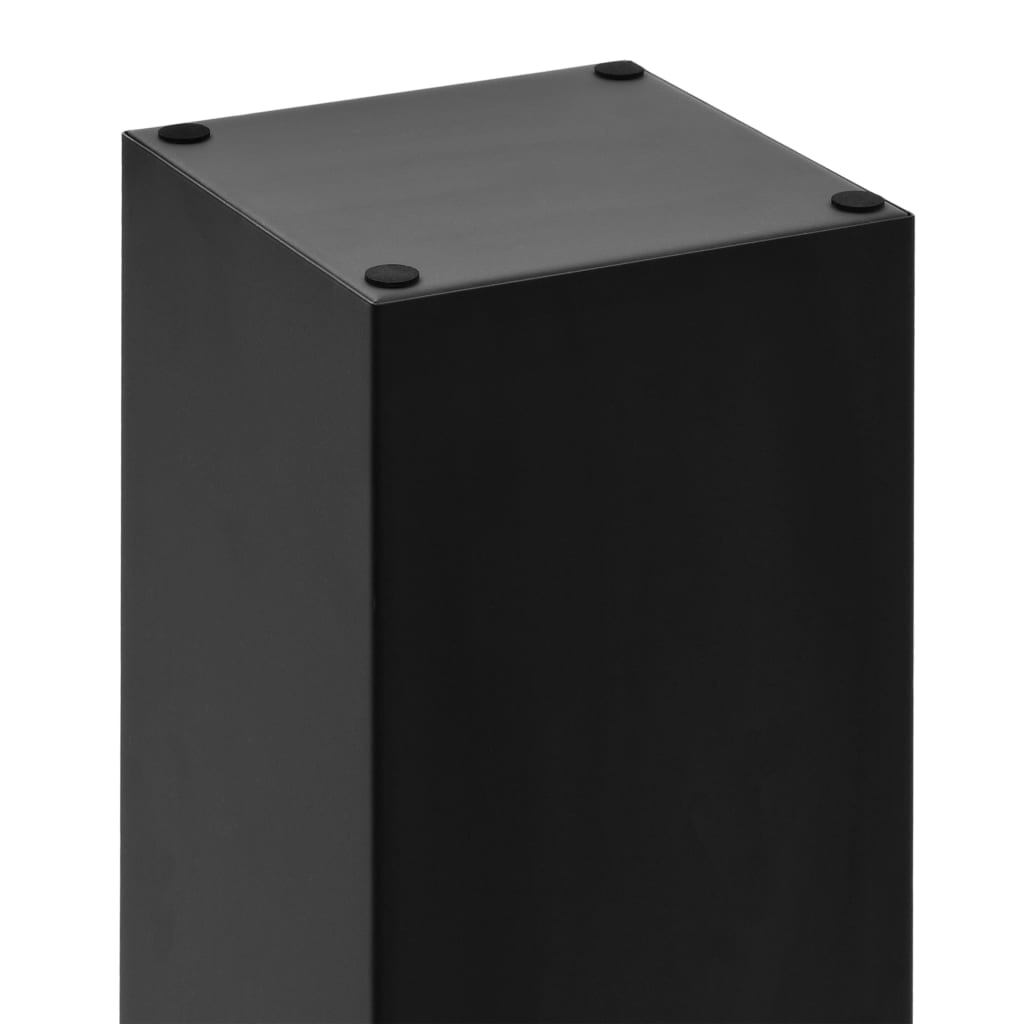 Porta Ombrelli Stile Pietre in Acciaio Nero  cod mxl 78016