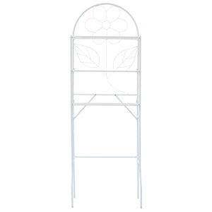 Scaffale da Bagno 60x33x174 cm Bianco cod mxl 46715