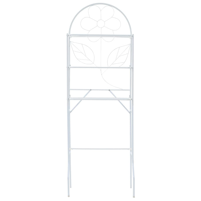 Scaffale da Bagno 60x33x174 cm Bianco 246723