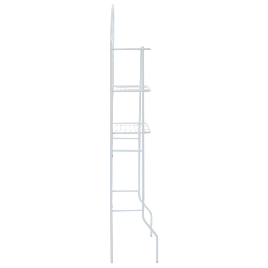 Scaffale da Bagno 60x33x174 cm Bianco 246723