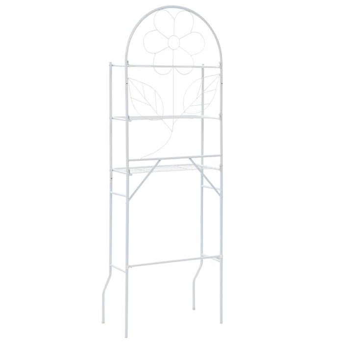 Scaffale da Bagno 60x33x174 cm Bianco cod mxl 46715