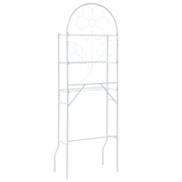 Scaffale da Bagno 60x33x174 cm Bianco 246723