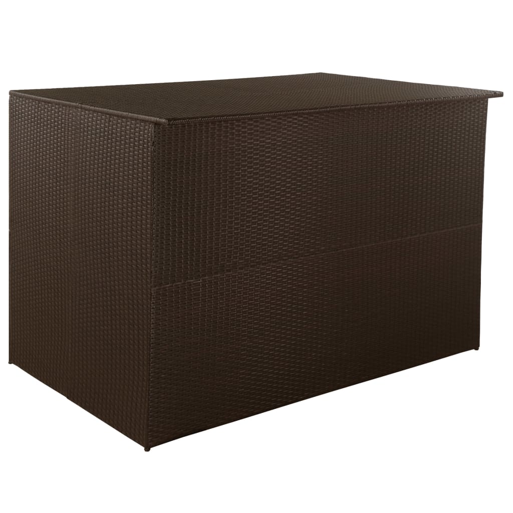 Baule da Giardino Marrone 150x100x100 cm in Polyrattancod mxl 120870