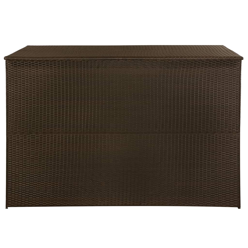 Baule da Giardino Marrone 150x100x100 cm in Polyrattancod mxl 120870