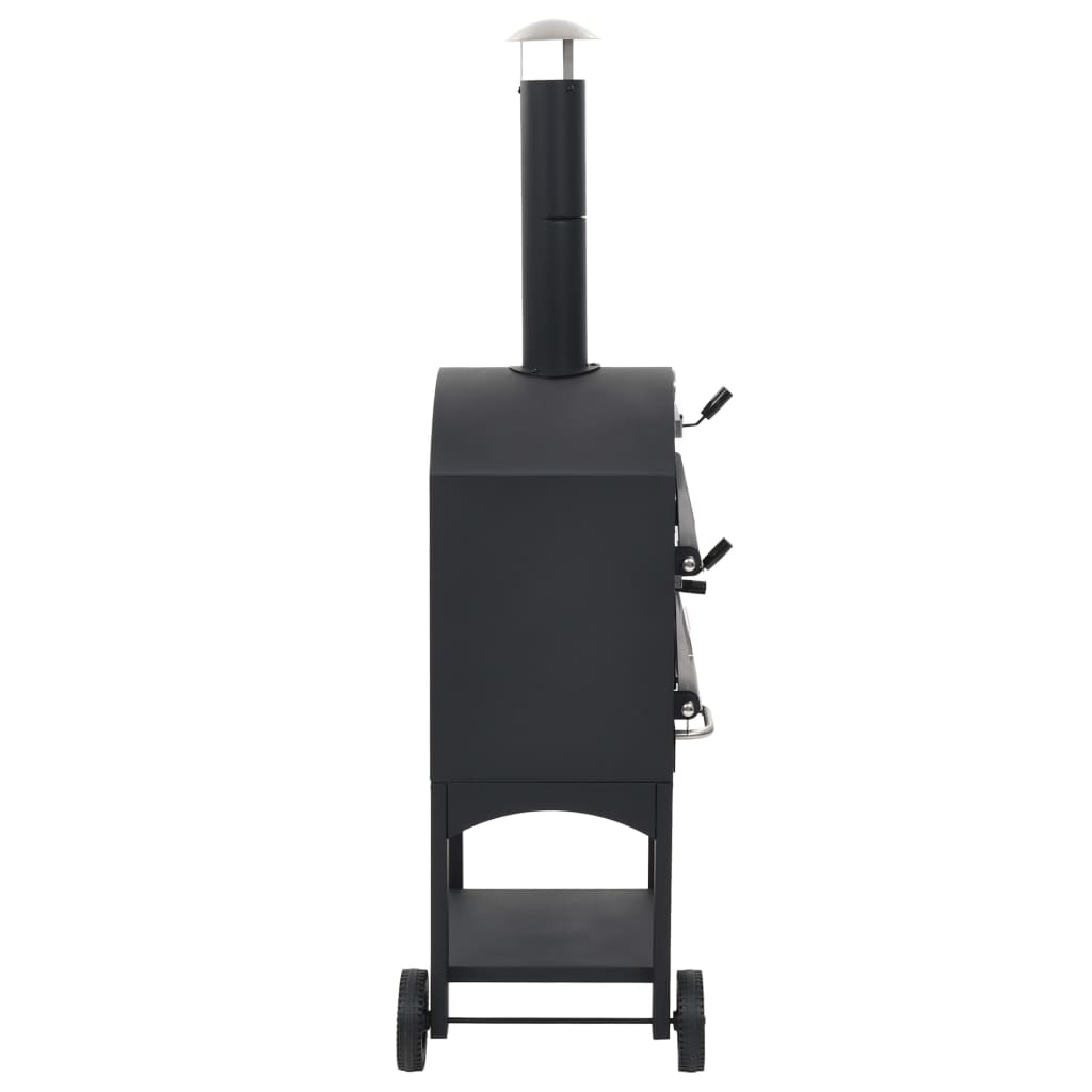 Forno Pizza Esterno a Carbonella con Pietra Refrattaria cod mxl 66997