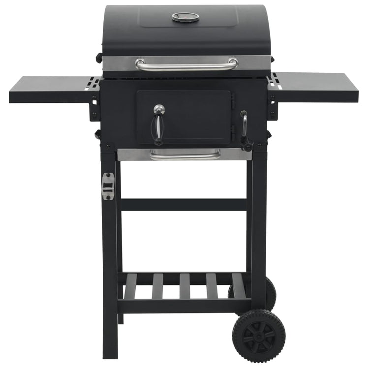 Barbecue a Carbonella con Ripiano Inferiore Nero cod mxl 23843