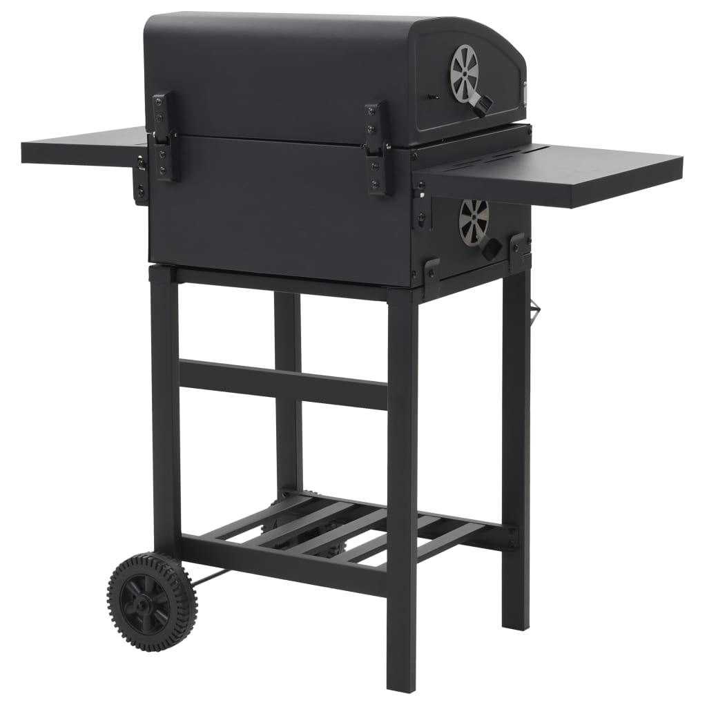 Barbecue a Carbonella con Ripiano Inferiore Nero cod mxl 23843