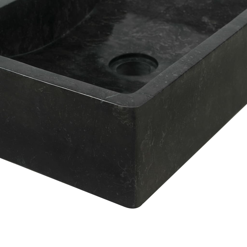 Lavandino 45x30x12 cm in Marmo Nero   cod mxl 53512