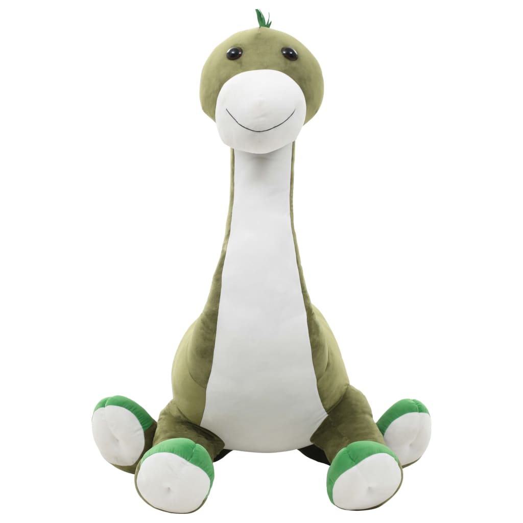 Giocattolo di Peluche Dinosauro Brontosaurus Verde