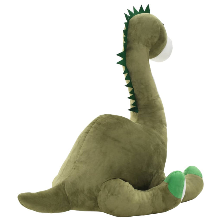 Giocattolo di Peluche Dinosauro Brontosaurus Verde