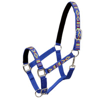 Collare da Testa per Cavallo 2 pz in Nylon Taglia Full Blu 170631