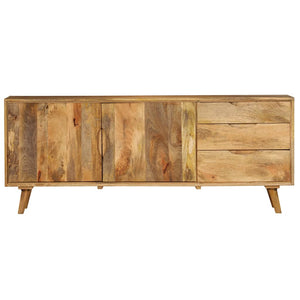 Credenza in Legno Massello di Mango 170x40x70 cm 246790