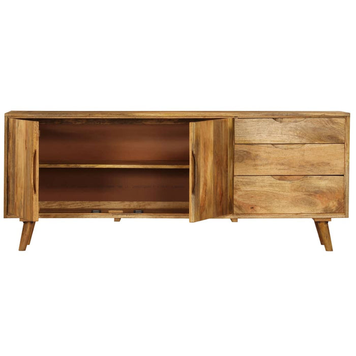 Credenza in Legno Massello di Mango 170x40x70 cm 246790