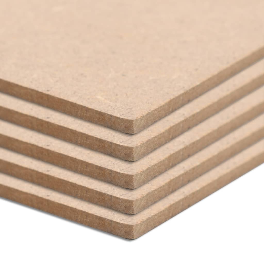 Pannelli in MDF 20 pz Quadrati 60x60 cm 2,5 mm 143389