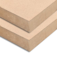 Pannelli in MDF 2 pz Quadrati 60x60 cm 25 mm 143396