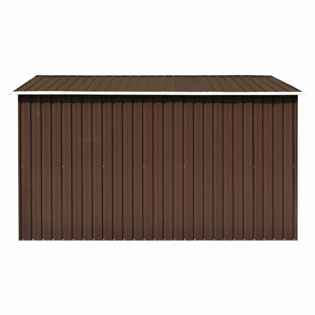 Capanno da Giardino 257x298x178 cm in Metallo Marrone cod mxl 65810