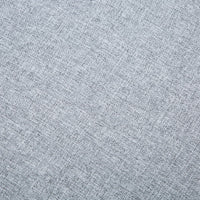 Divano a L Rivestito in Tessuto 171,5x138x81,5 cm Grigio Chiaro cod mxl 11683