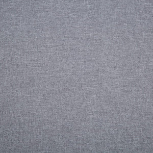 Divano a 3 Posti Rivestito in Tessuto 172x70x82cm Grigio Chiaro 247129