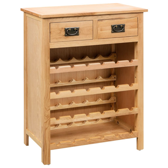 Cantinetta Portavini 72x32x90 cm in Massello di Rovere cod mxl 50253