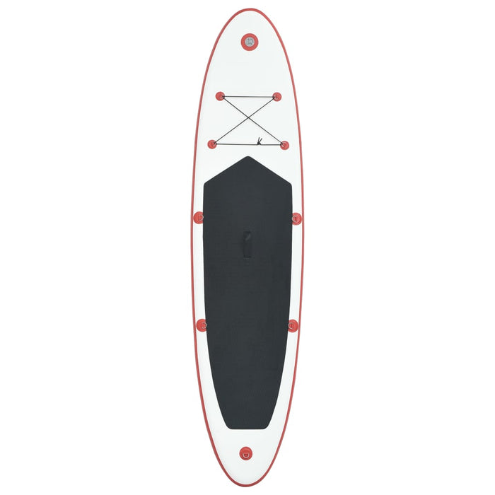 Set Tavola Gonfiabile da SUP Rosso e Bianco cod mxl 61867