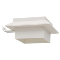 Lampade Solari da Esterni 6 pz a LED Quadrate 12 cm Bianco 44469