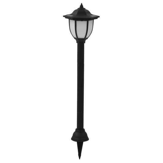 Lampade Solari da Esterni 3pz a LED Nero 44471