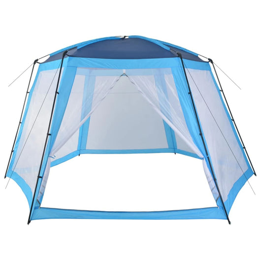 Tenda per Piscina in Tessuto 500x433x250 cm Blu cod mxl 49667