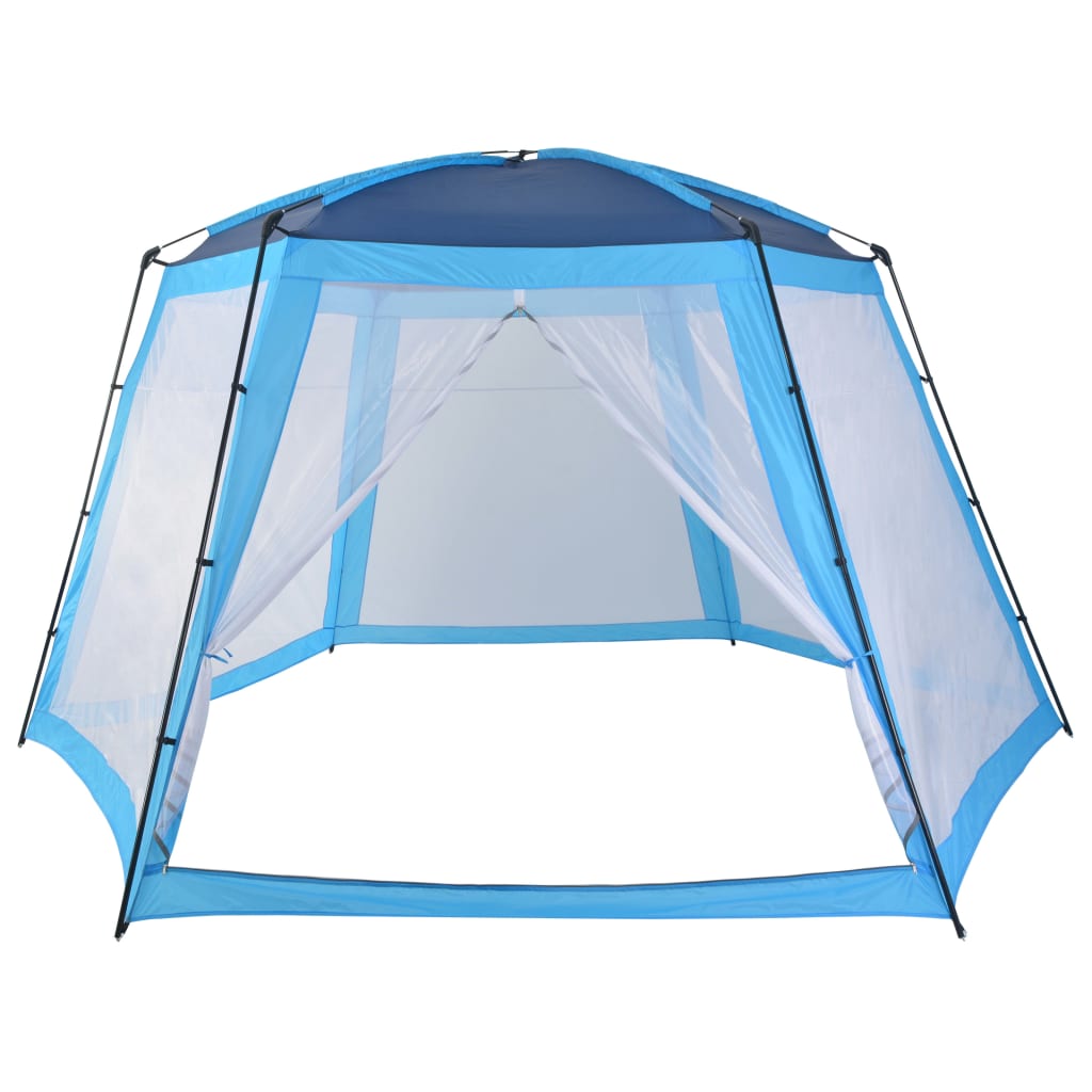 Tenda per Piscina in Tessuto 500x433x250 cm Blu cod mxl 49667