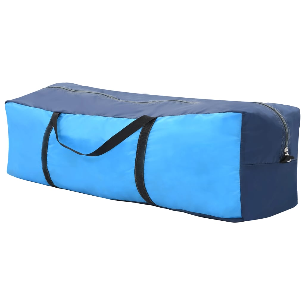 Tenda per Piscina in Tessuto 590x520x250 cm Blu 91575