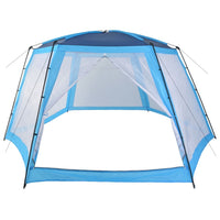 Tenda per Piscina in Tessuto 660x580x250 cm Blu cod mxl 49111