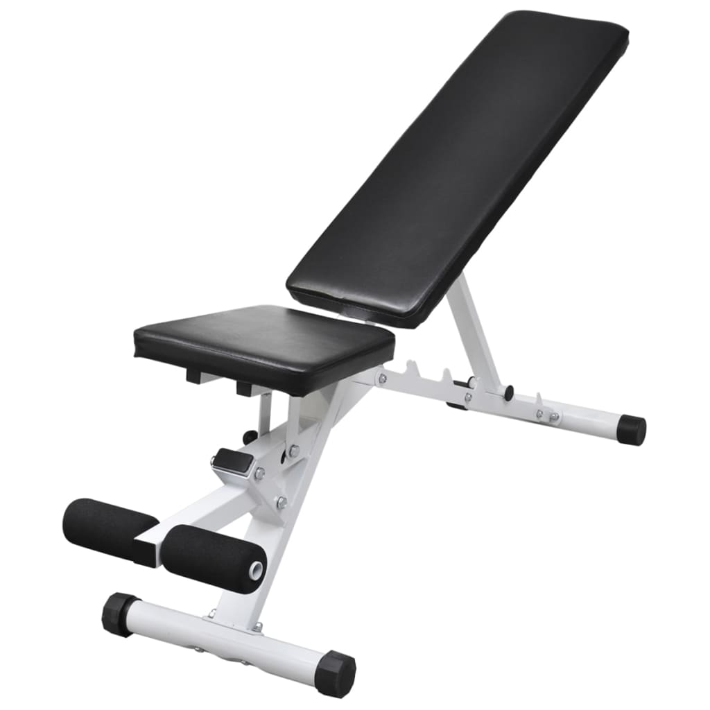 Panca da Palestra con Bilanciere e Set di Manubri 60,5 kg cod mxl 54053