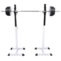 Stazione per Squat con Bilanciere e Set di Manubri da 30,5 kg 275353