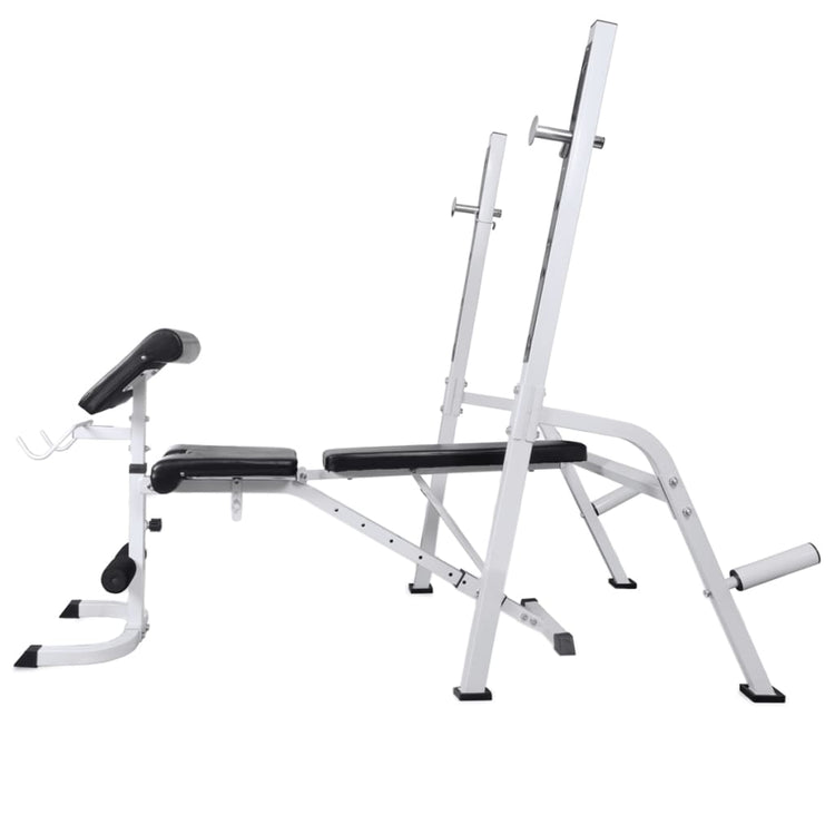 Panca Multifunzione con Rack Bilanciere e Set Manubri 60,5 kg 275362