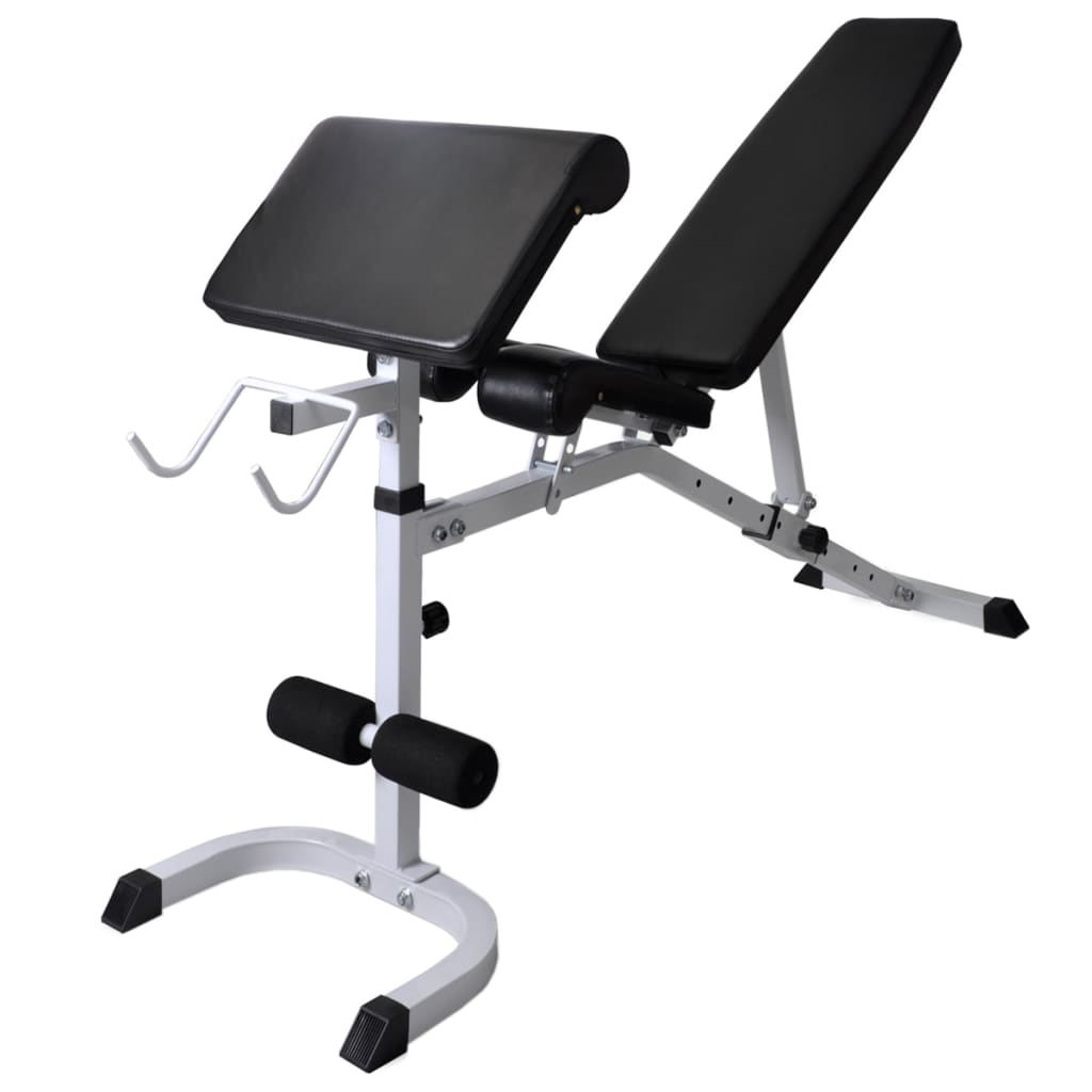 Panca Multifunzione con Rack Bilanciere e Set Manubri 60,5 kg 275362