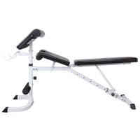 Panca Multifunzione con Rack Bilanciere e Set Manubri 60,5 kg