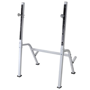 Panca Multifunzione con Rack Bilanciere e Set Manubri 60,5 kg