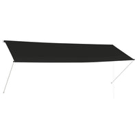 Tenda da Sole Retrattile 350x150 cm Antracite cod mxl 11909