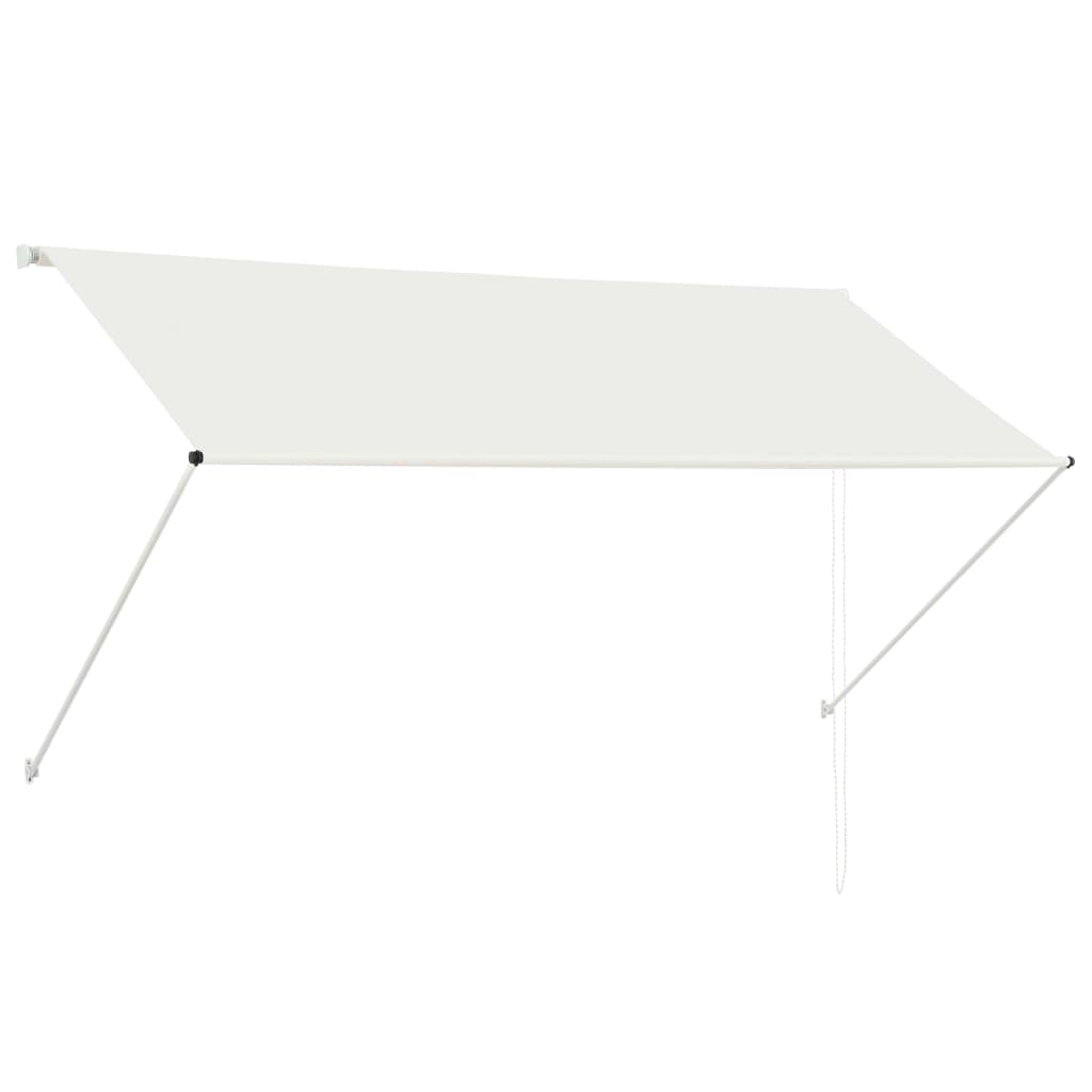 Tenda da Sole Retrattile 250x150 cm Crema 143766