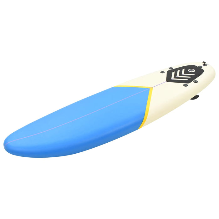 Tavola da Surf 170 cm Blu e Crema 91687