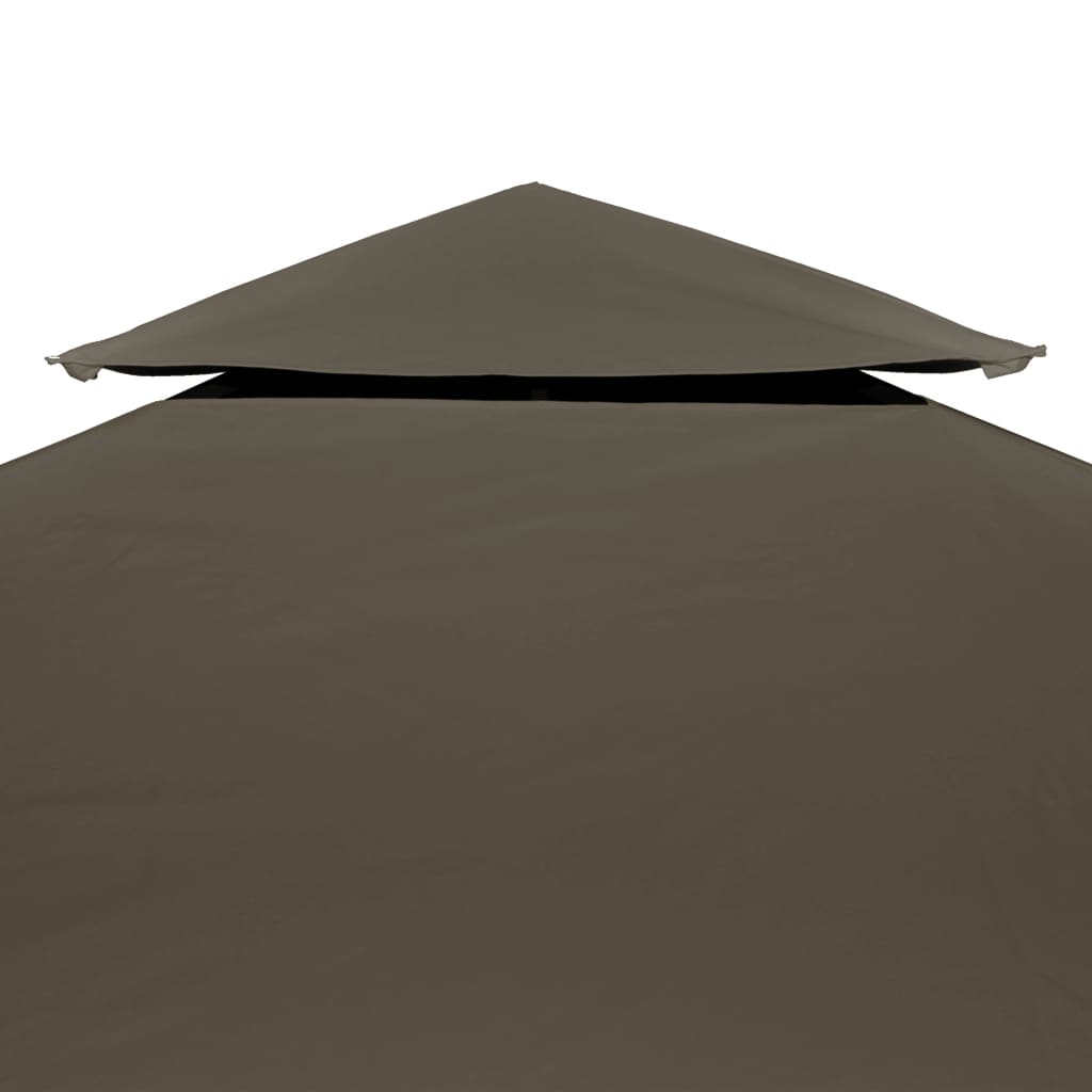 Copertura Superiore per Gazebo a 2 Strati 310g/m² 4x3m Talpa cod mxl 78688