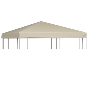 Tetto per Gazebo 310 g/m² 3x3 m Beigecod mxl 113998