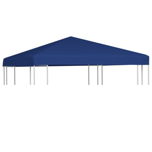 Copertura Superiore per Gazebo 310 g/m² 3x3 m Blu 44782