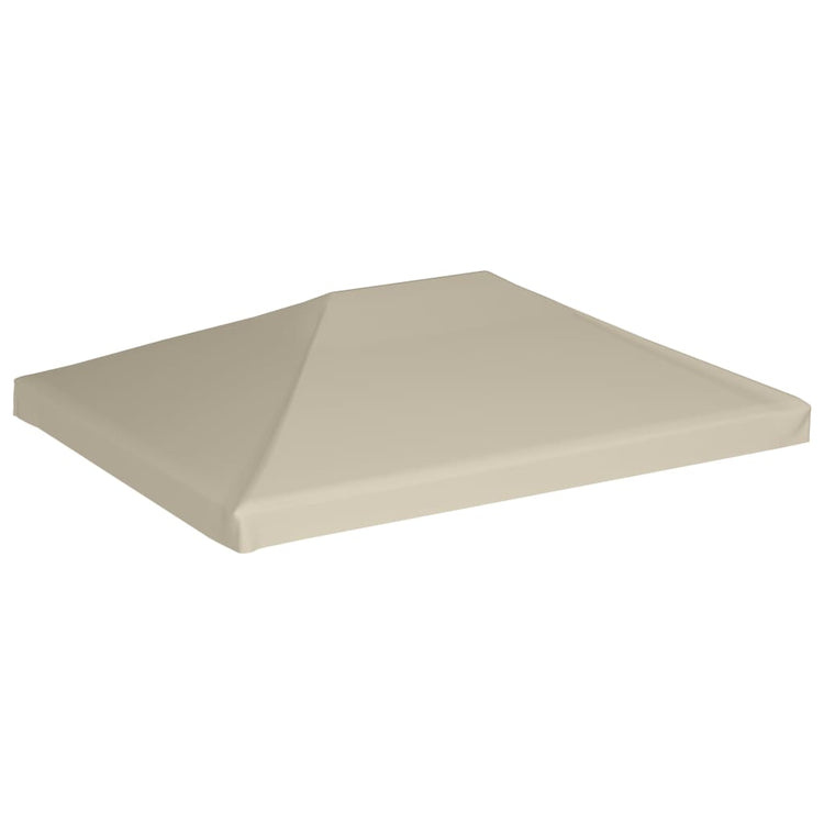 Copertura Superiore per Gazebo 310 g/m² 4x3m Beige 44784