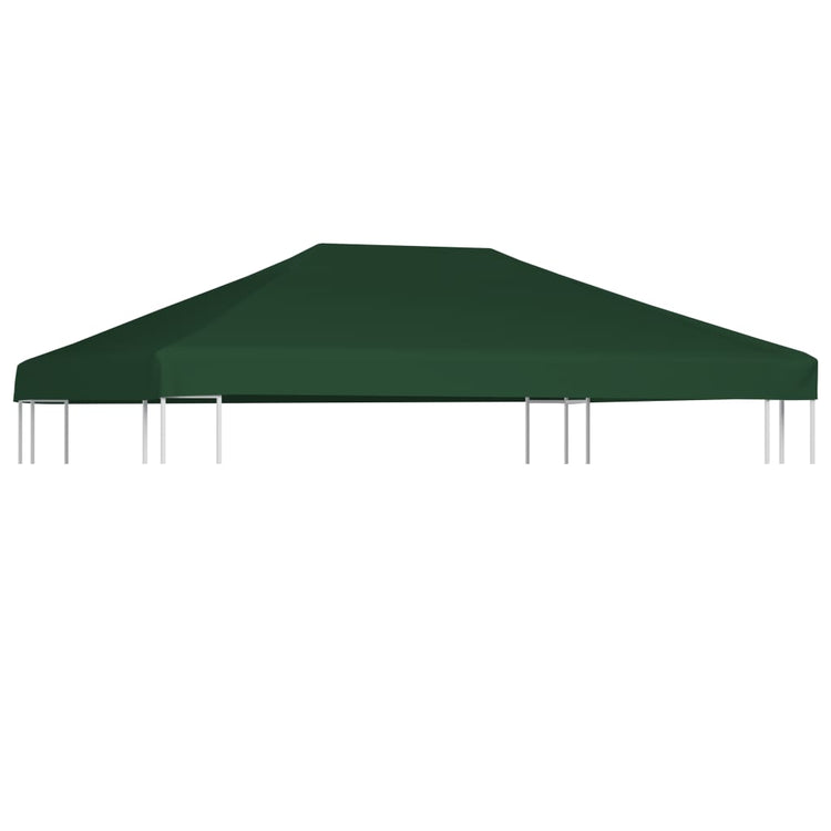 Copertura Superiore per Gazebo 310 g/m² 4x3m Verde cod mxl 78646